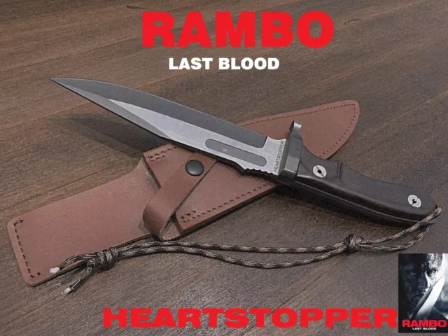 Rambo Last Blood Heartstopper Bowie Knife MK-8 Standard Edition With Sheath 1:1