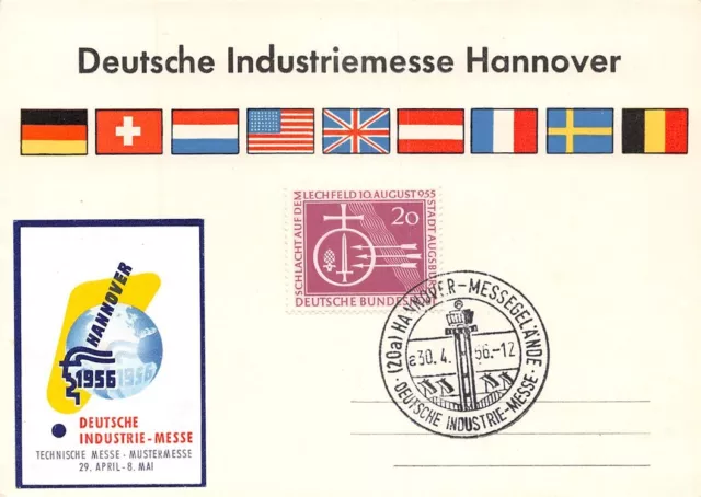 747351) Bund Soka dt. Industrie Ausst. Hannover 1956