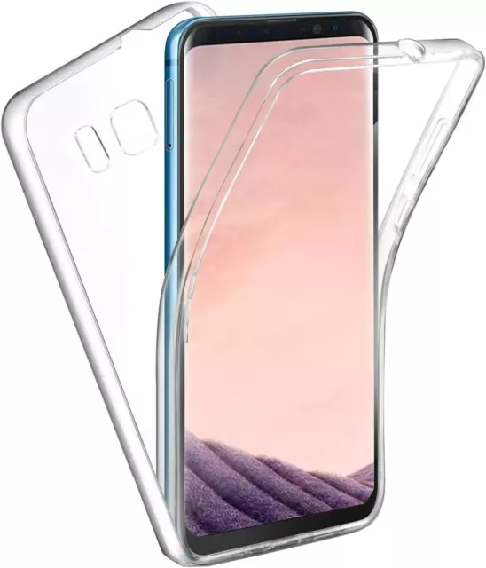 Hülle für Samsung Galaxy S8 Handy Schutz Case 360 Grad Full Body Tasche