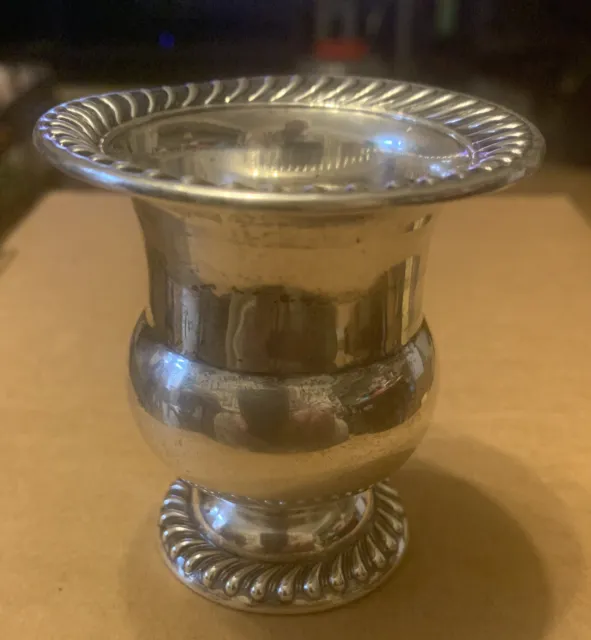 Vintage National Sterling Silver Toothpick Holder, Cup H1656, 41G