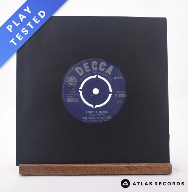 THE ROLLING STONES Paint It, Black 7" Vinyl Record EX £22.50