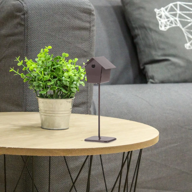 Set Di Mini Nidi Con Uccellini Colorati: 1 Pezzo, Decorazione In Resina Per Casa, Giardino E Miniature