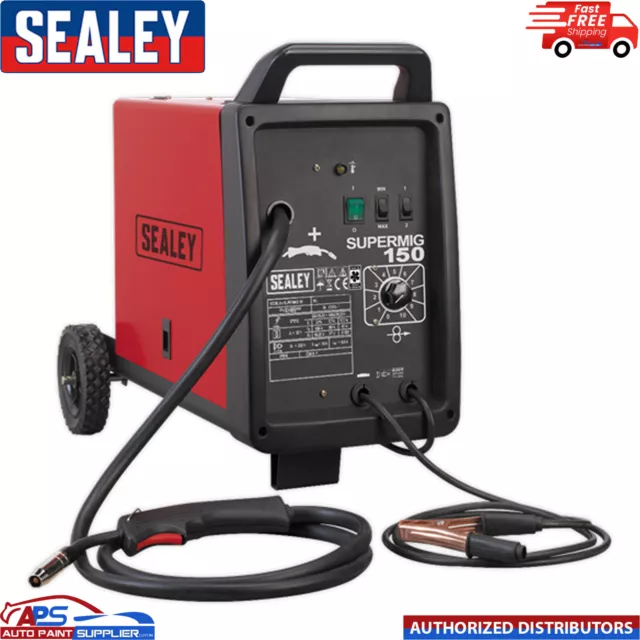 Sealey SUPERMIG150 230v Professional MIG Welder 150Amp Welding Garage