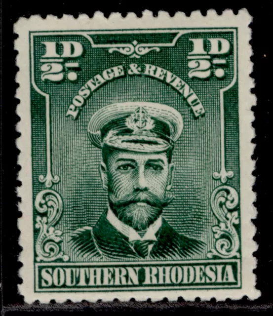 SOUTHERN RHODESIA GV SG1, ½d blue-green, LH MINT.