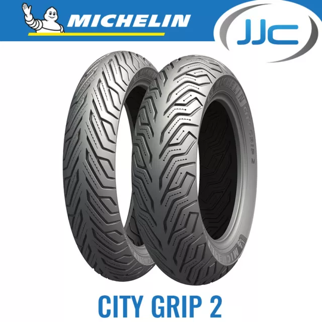 1 x Michelin City Grip 2 Scooter Tyre 130/70/12 M/C (62S) RF TL Front Or Rear