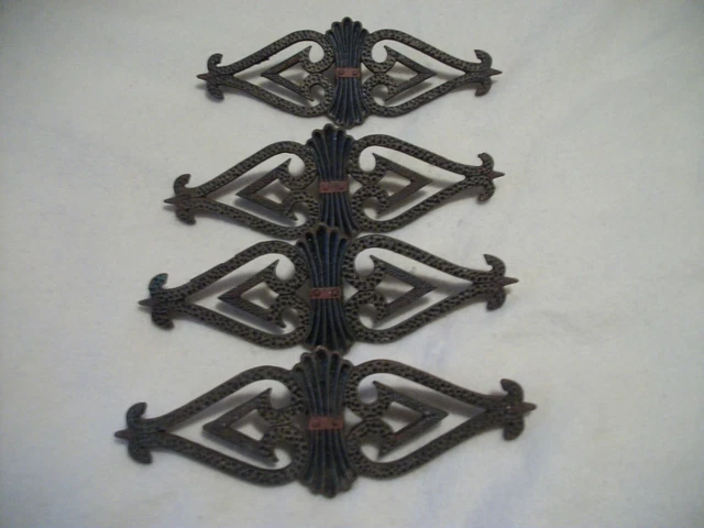 Vintage Cast Iron Metal Curtain Drapery clip-ons-4