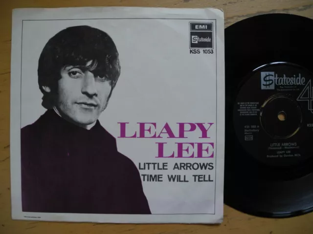 LEAPY LEE Little Arrows / Time Will Tell 45 7" 1968 Sweden EX-