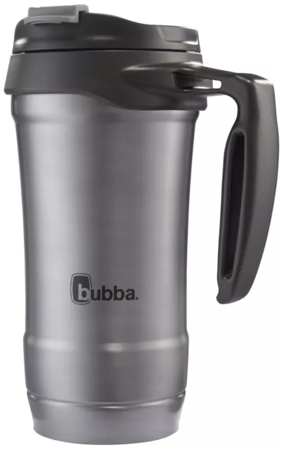 Bubba Hero Stainless Steel Travel Mug w/ Handle, 18 oz - Gunmetal