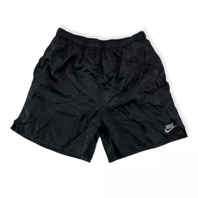 PANTALONCINI VINTAGE NIKE taglia L nylon anni 80 rossi bianchi