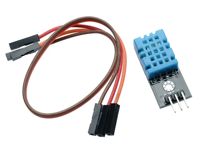Capteur De Température Et Humidité DHT11 - Compatible Arduino - Plage 0-50°C, 20-90% HR - Alimentation 3-5.5V