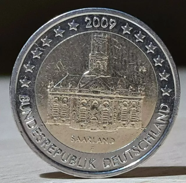 Moneda 2 Euros Alemania Conmemorativa 2009