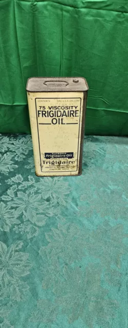 Vintage Frigidaire Motor Oil Can