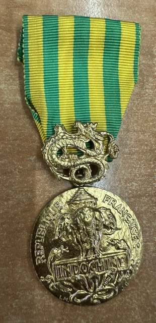Médaille Militaire Indochine - Corps Expéditionnaire Français - Avec écrin - Occasion