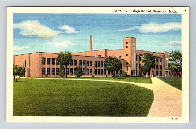 Vintage 1940 Legenda Arthur Hill High School Yearbook Saginaw Michigan