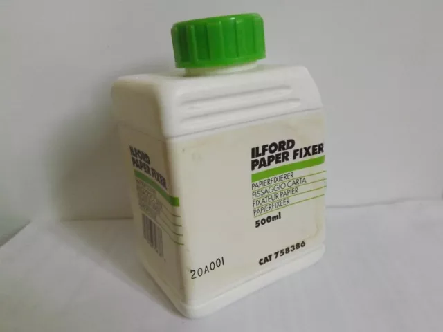 Ilford - 500ml PAPER FIXER fixateur papier  - développeur de photo argentique