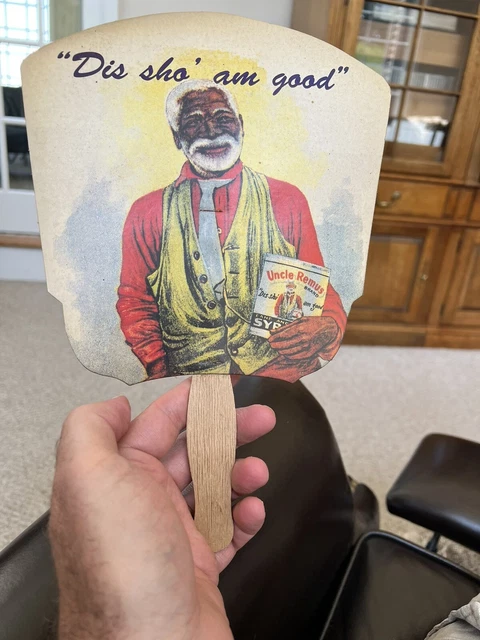 Vintage UNCLE REMUS SYRUP ADVERTISING FAN