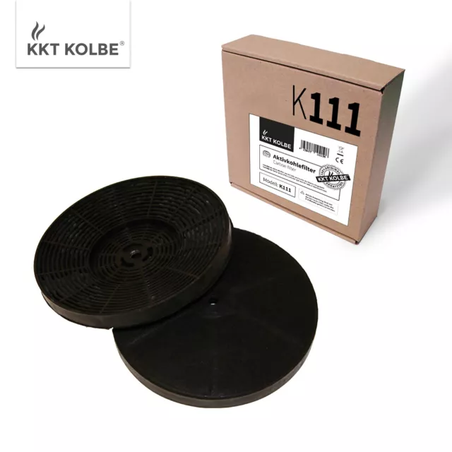 K111 Filtre à charbon actif pour hottes aspirantes KKT Kolbe modèles 14 x09S