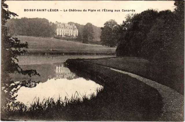 CPA BOISSY-SAINT-LEGER Chateau du Piple - Etang aux Canards (1352383)