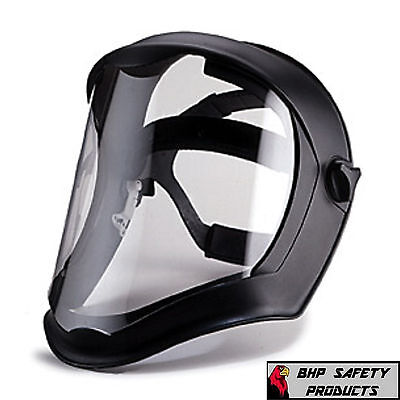 Uvex Bionic S8510 Safety Face Shield Clear Anti-Fog Polycarbonate Grinding Z87.1
