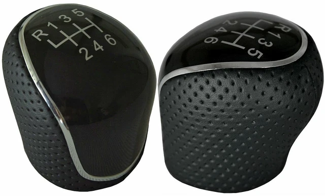 Schaltknauf Für Ford Mondeo S-MAX - 5/6 Gang Schaltknauf Leder