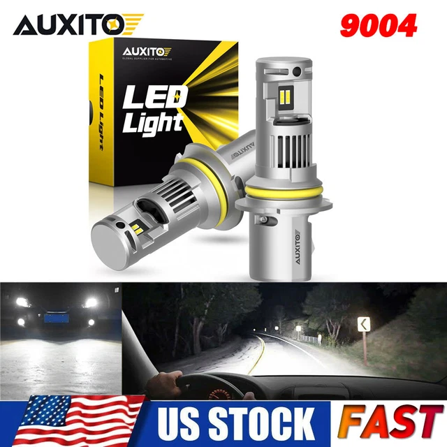 HB1 9004 LED Headlight Conversion Kit High Low Beam Bulbs Super White Light GUS