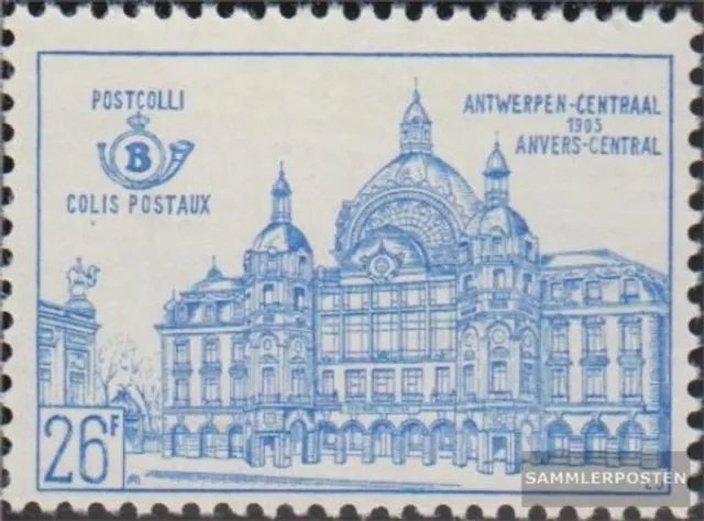 Belgien PP56 (kompl.Ausg.) postfrisch 1963 Postpaketmarke
