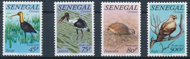 [BIN20750] Senegal 1982 Birds good set very fine MNH stamps