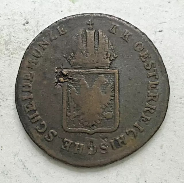 1816 Austria 1/2 Kreuzer