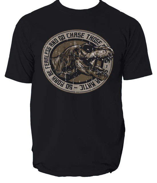 T Rex Shirt Dinosaur Top Trex Christmas Tree park Gift Tee Black S-3XL