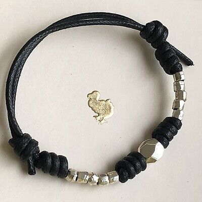 Pomellato Dodo Pomellato Bracciale Marrone Unisex Granello Turchese Argento 100% Originale 