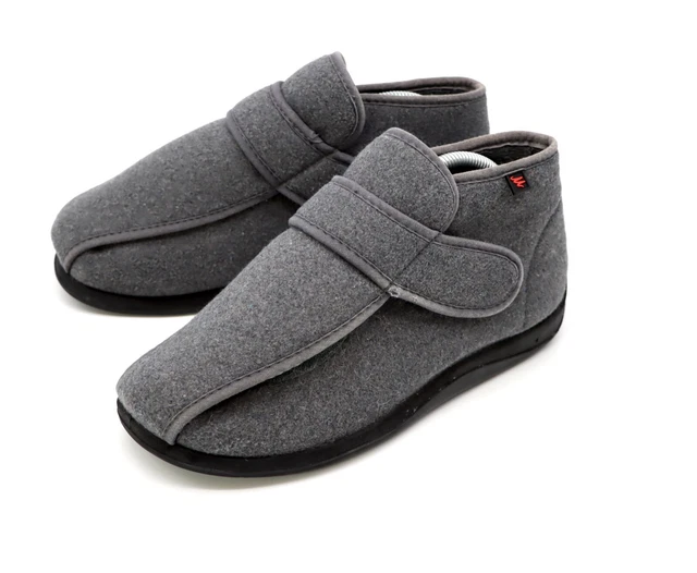 Zapatos sin cordones para diabéticos LESVAGO para ancianos, edema, artritis talla 8