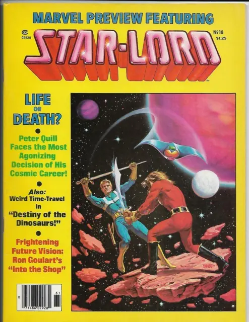 Marvel Preview Featuring Star Lord #18 Magazine 1979 FREE SHIP