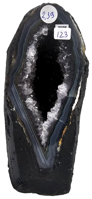 Achatgeode Amethyst  Druse Kristall Edelstein Achat Geode Bergkristall Quarz
