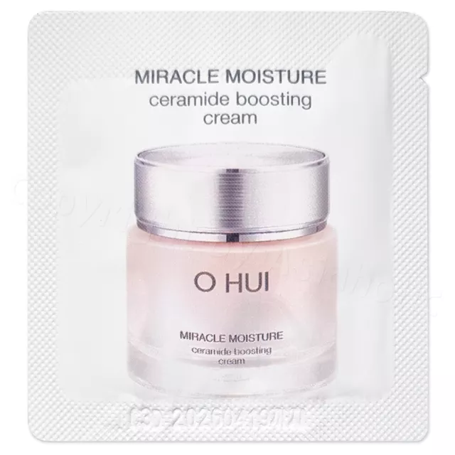 O HUI Miracle Moisture Ceramide Boosting Cream 1ml (10pcs ~ 140pcs)Sample Newest 2