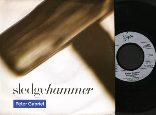 PETER GABRIEL sledgehammer 7" PS EX/EX german 108 038