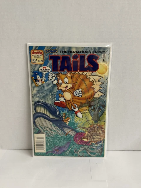 ARCHIE SONIC THE Hedgehogs Buddy Tails 1 1995 Newsstand Solo Comic £11. ...