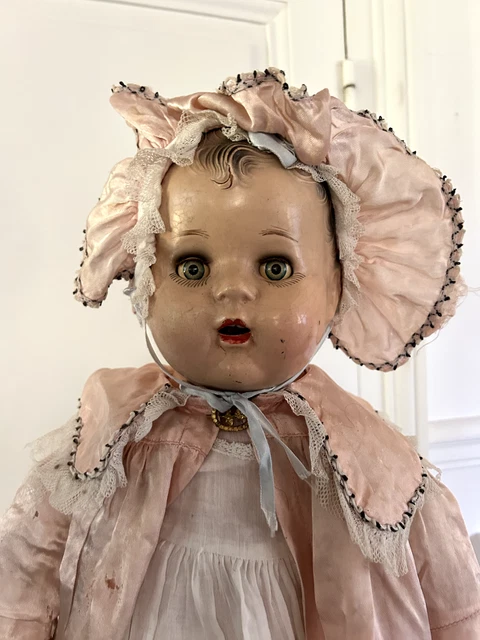 ANCIENNE POUPÉE BAHR & Prochild 585 13 55 cm no JUMEAU Steiner Bru bébé Eden EUR 250,00 - FR
