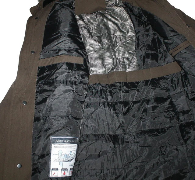 Giubbotto Uomo Invernale Parka Imbottito Giacca Cappotto Piumino Casual 8566 11