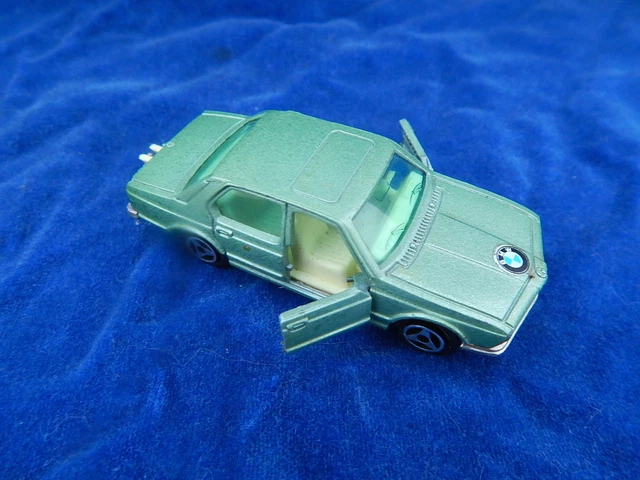 Voiture Miniature Majorette N°256 BMW 733 - Gris - Made In France - Occasion