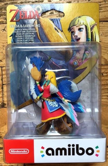 Zelda & Loftwing - Figurine Amiibo The Legend Of Zelda Neuve Sous Blister New