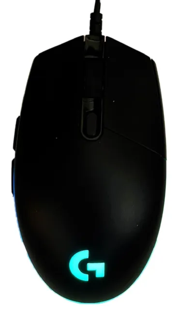 Logitech G203 Gaming-Maus LIGHTSYNC RGB-Beleuchtung 8.000 DPI 6 Tasten Schwarz