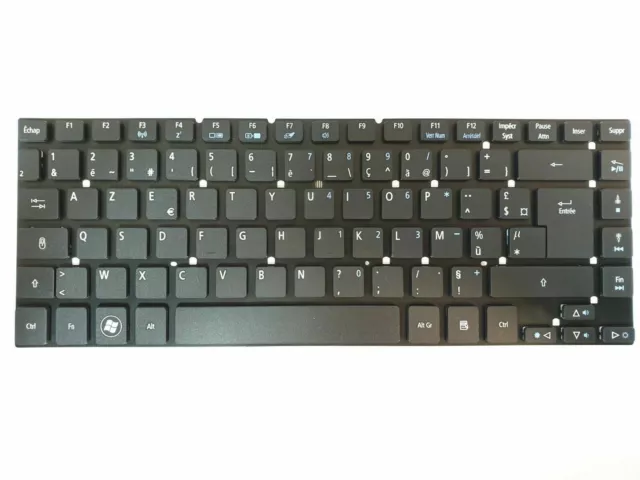 Clavier Français AZERTY NOIR pour ACER ASPIRE TIMELINE X 3830T