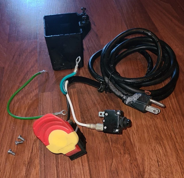 CRAFTSMAN BENCHTOP TABLE Saw Rocker Safety Switch w Reset, Power Cord