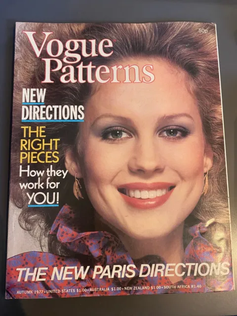 VOGUE PATTERN BOOK 1977 Autumn FREE GIFT WRAP Fast dispatch