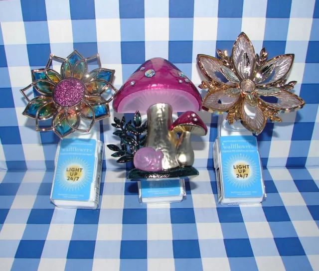 Bath & Body Works Wallflowers Home Fragrance Diffuser Plug In-U Choose 3