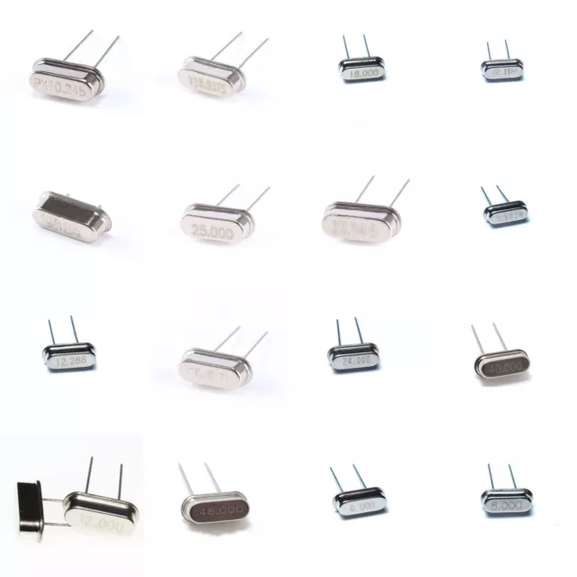 4MHz - 48.000 Mhz 49S Passive Crystal Oscillator/Resonator ± 20PPM 20PF 2-Pin