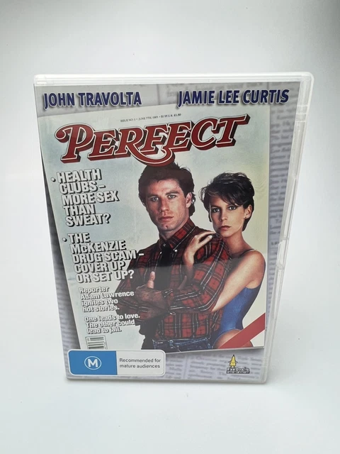 Jamie Lee Curtis And John Travolta Dance PERFECT DVD (1985 John Travolta / Jamie Lee Curtis Dance movie Rare Oz
