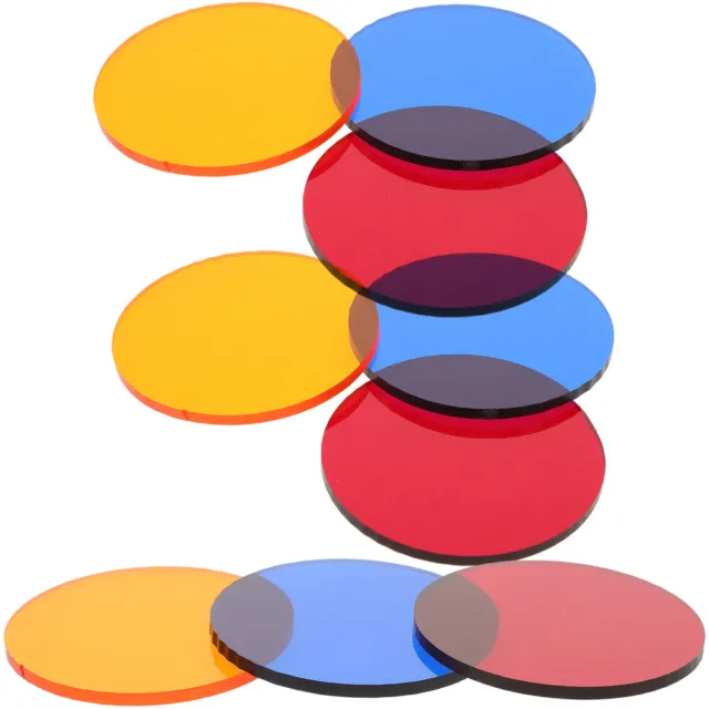 9 pz filtro illuminazione correzione colore sovrapposizioni colorate gel strumento didattico