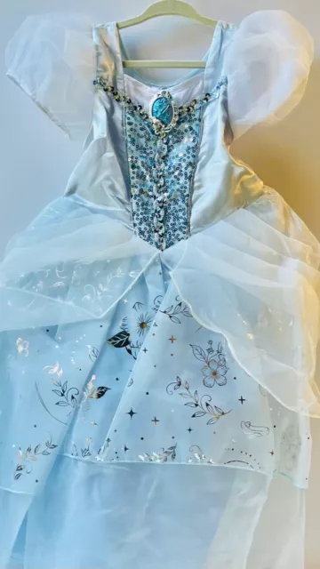 Disney Store Girls Cinderella Costume, NWT