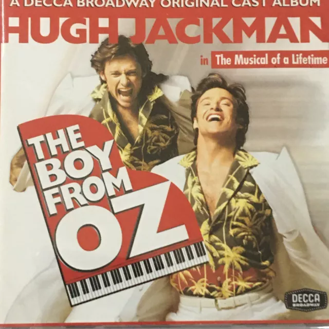 The Boy From Oz Original Broadway Cast Recordings CD Hugh Jackman with slip cove